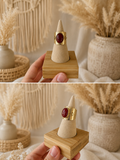 Bague "Garance" ajustable - 100% acier inoxydable