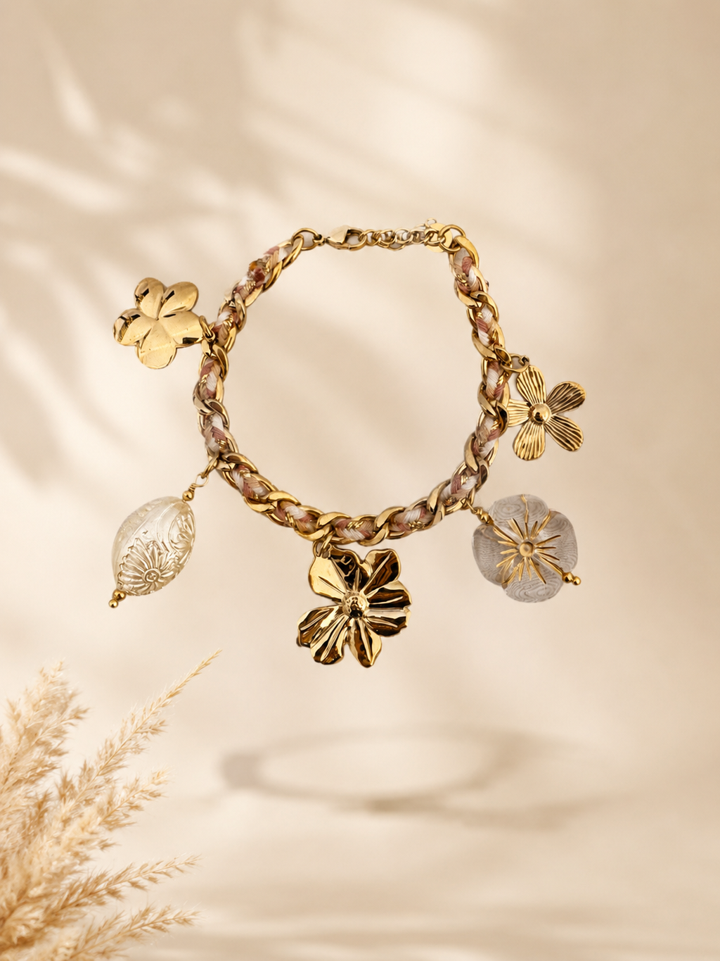 Bracelet Flora - 100% acier Inoxydable