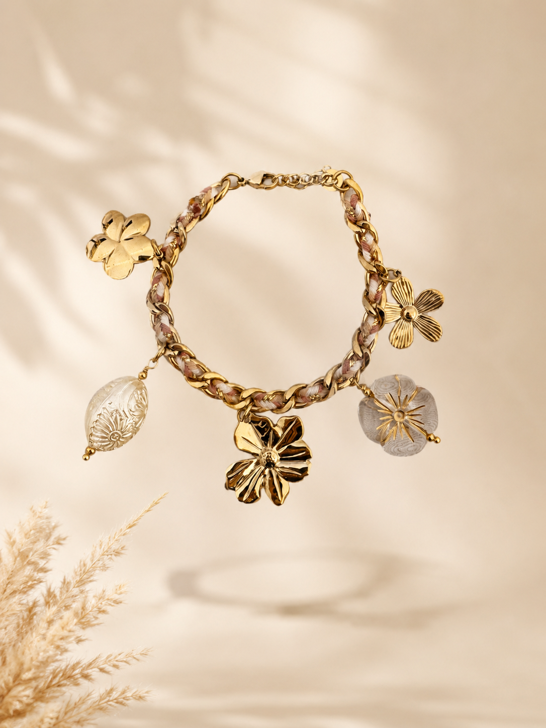 Bracelet Flora - 100% acier Inoxydable