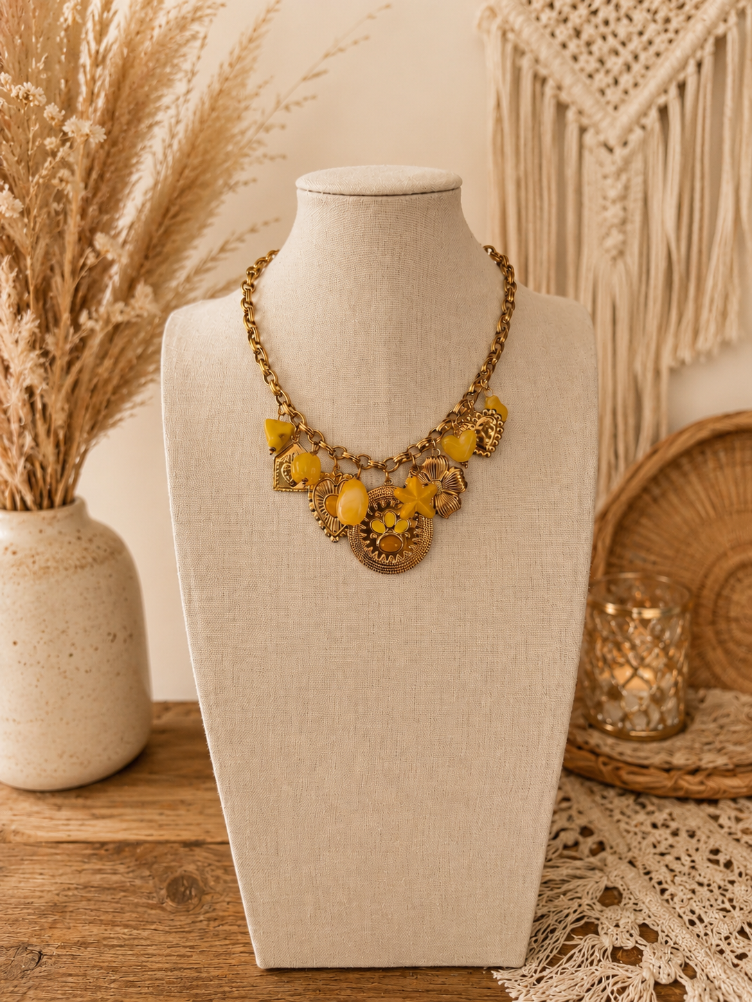 Collier LiLa - 100% Acier inoxydable