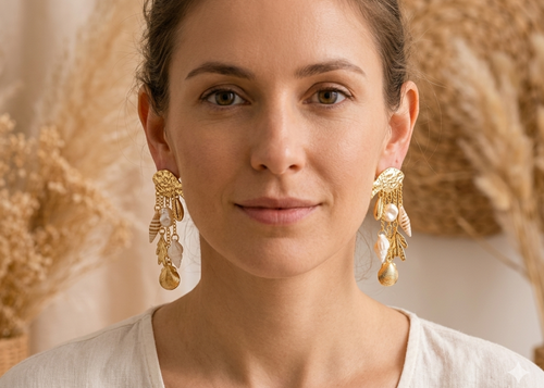 Boucle d’oreille "Poisson" - 100% Acier inoxydable