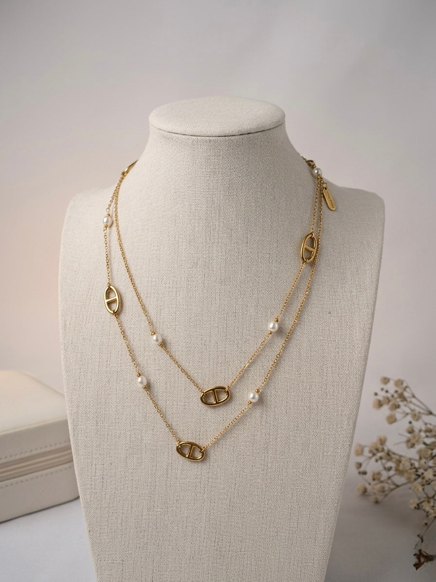 Collier Ava - 100% Acier inoxydable