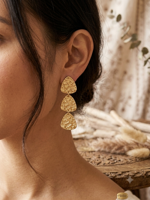 Boucle d’oreille "Sia" - 100% Acier inoxydable