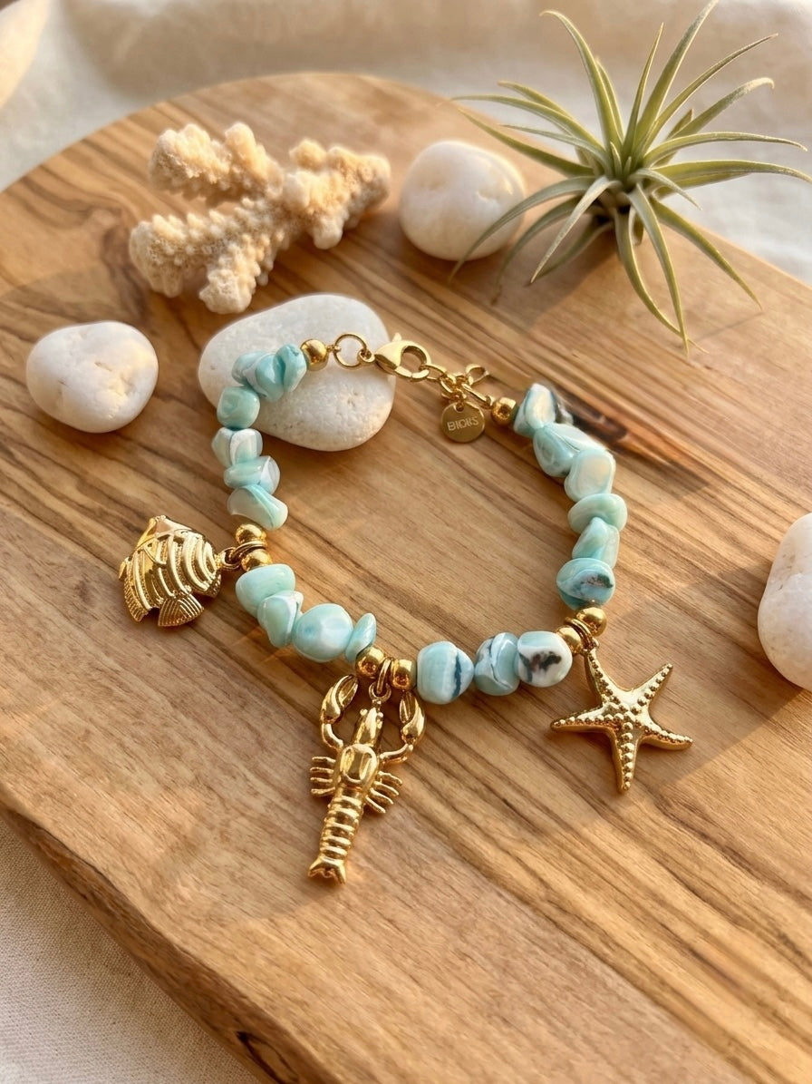 Bracelet "Blue" - 100% Acier Inoxydable
