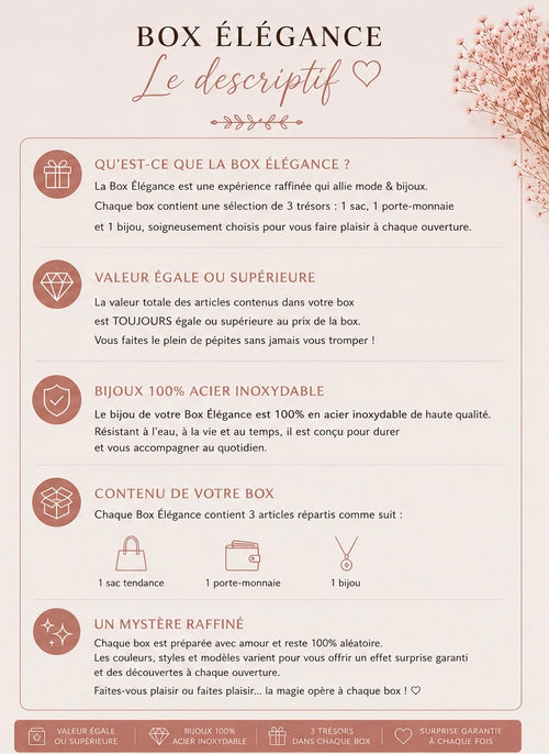 BOX MYSTÈRE Élégance