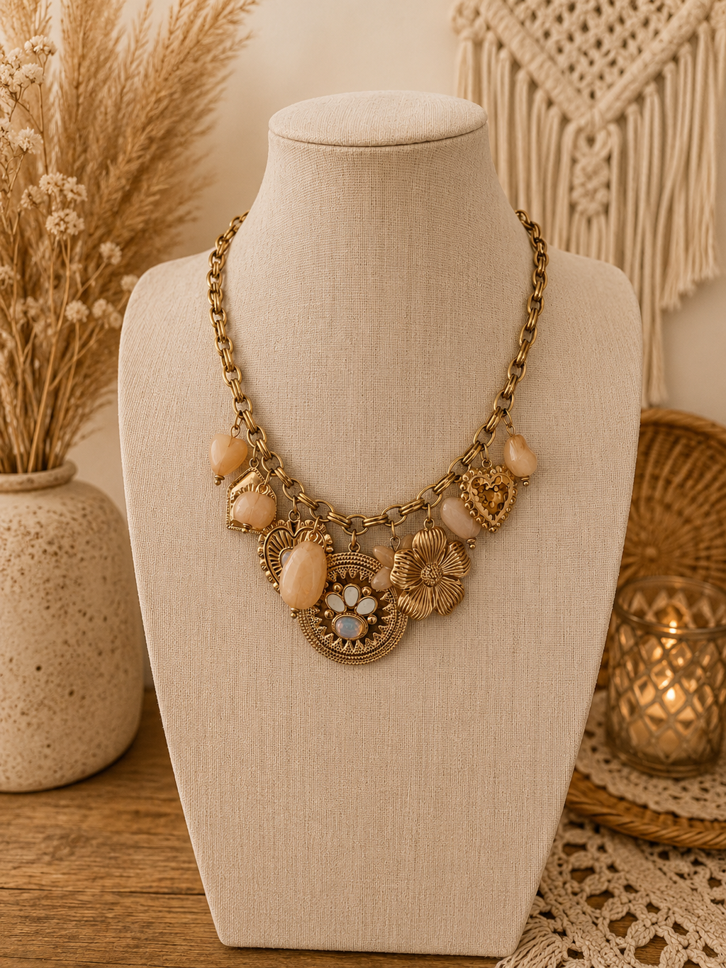 Collier LiLa - 100% Acier inoxydable
