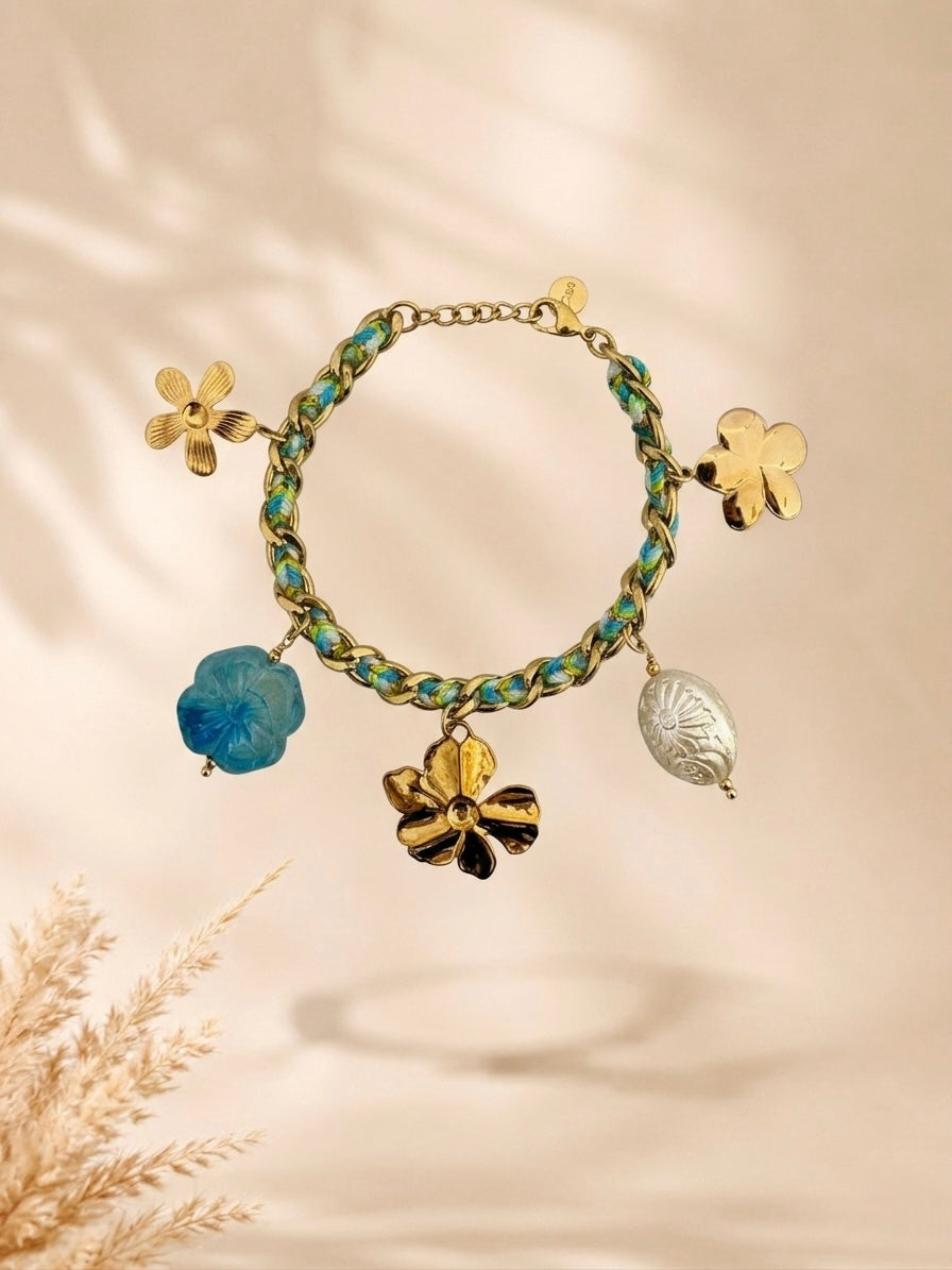 Bracelet Flora - 100% acier Inoxydable