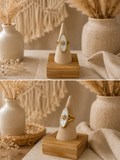 Bague "Constance" ajustable - 100% acier inoxydable