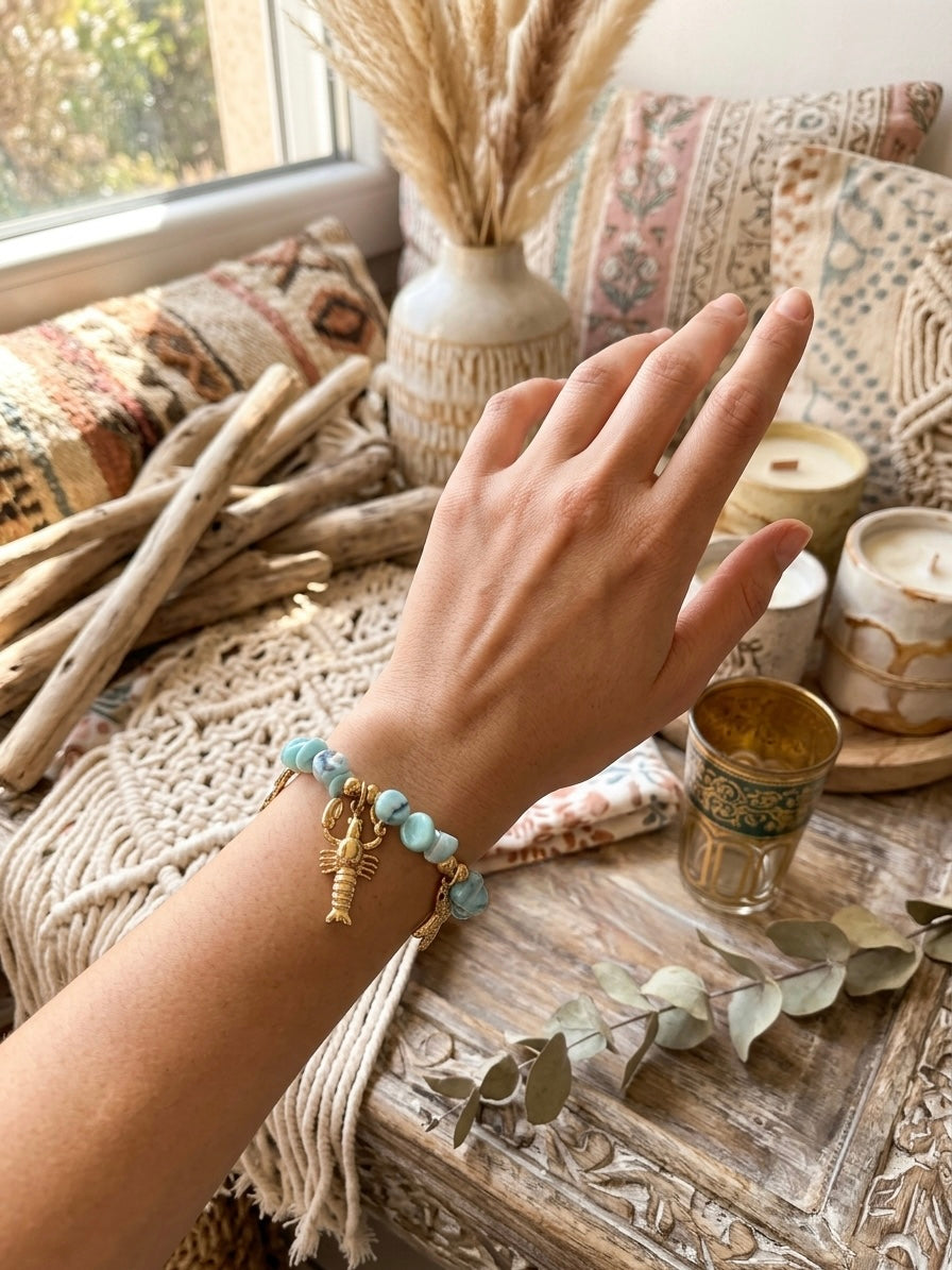 Bracelet "Blue" - 100% Acier Inoxydable