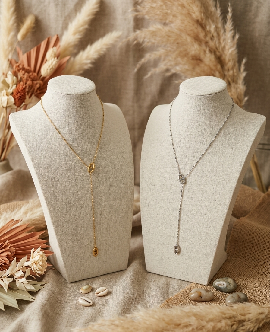 Collier Alba - 100% Acier inoxydable