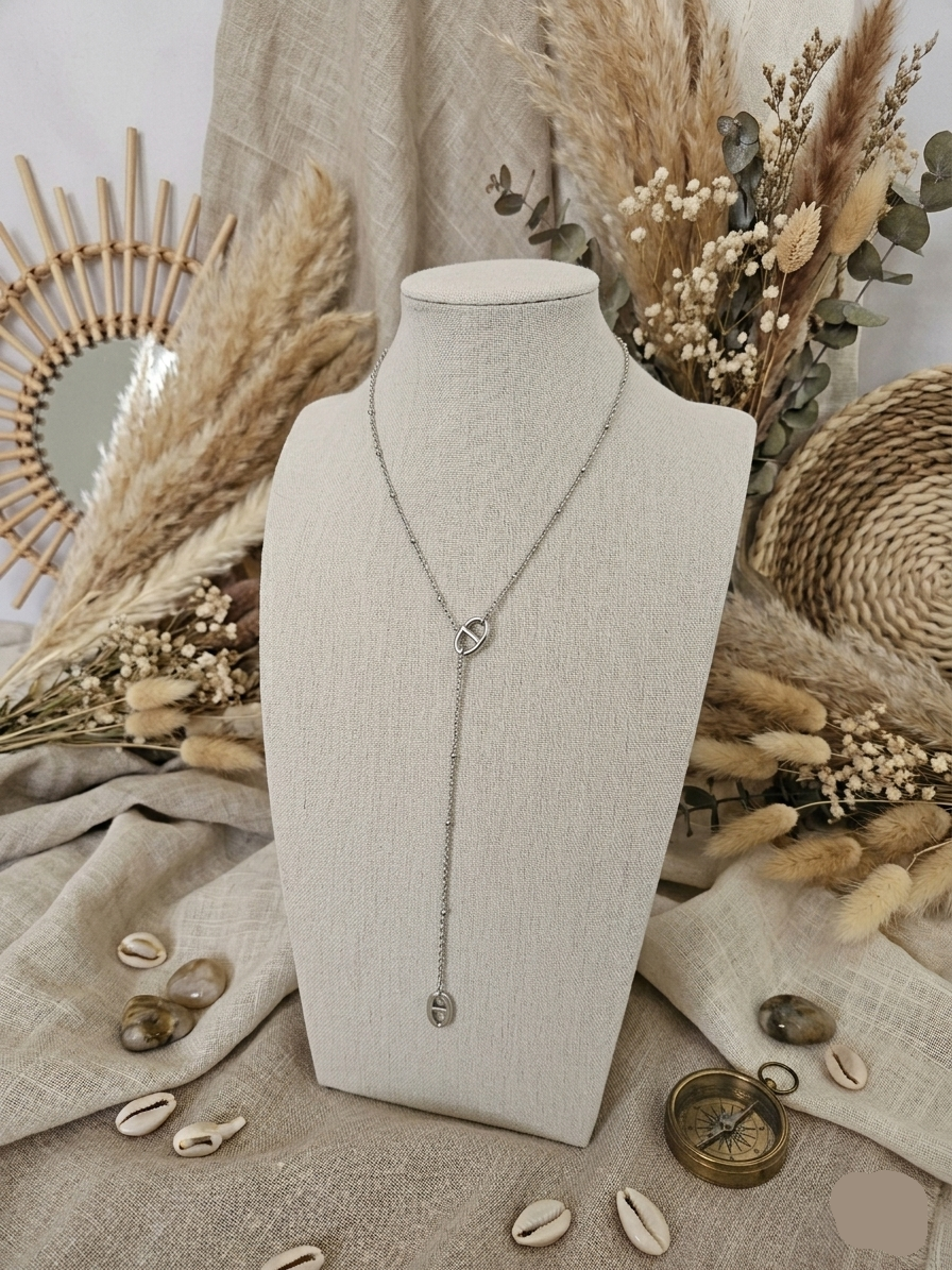 Collier Alba - 100% Acier inoxydable