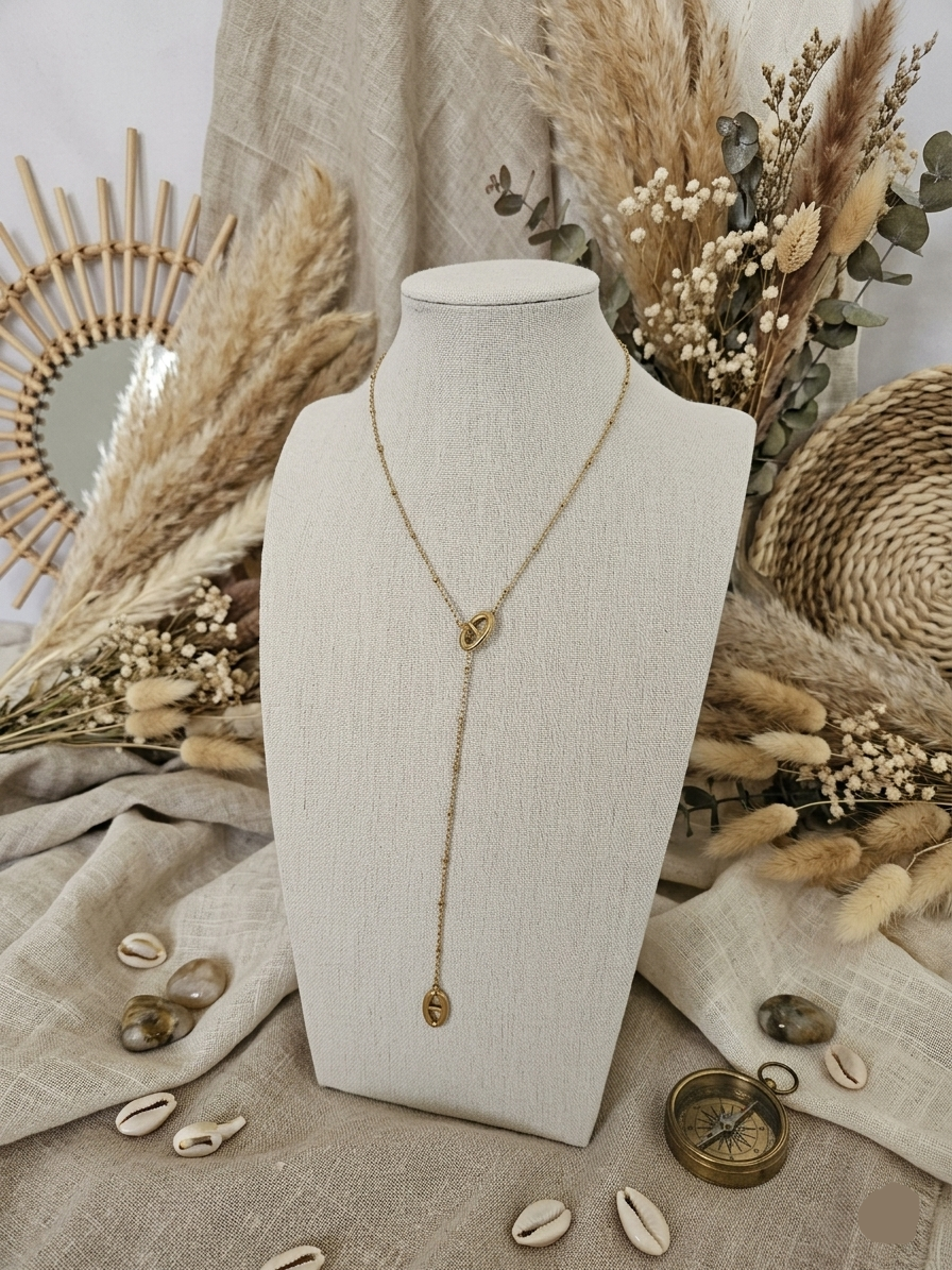 Collier Alba - 100% Acier inoxydable